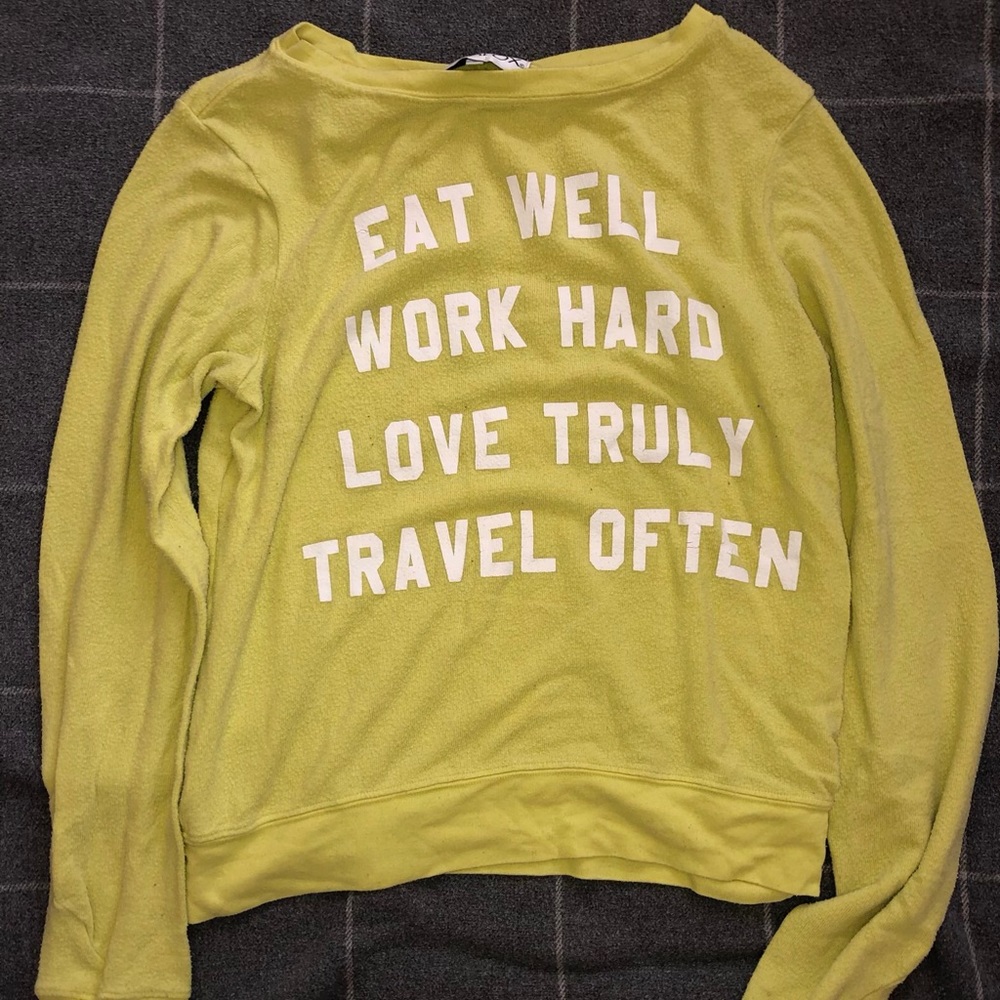 Wildfox oversized sweater Small